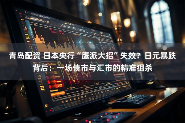 青岛配资 日本央行“鹰派大招”失效？日元暴跌背后：一场债市与汇市的精准狙杀
